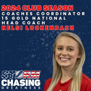 Coach Kelsi Luckenbach