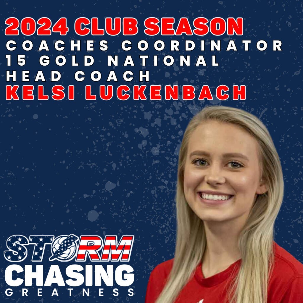 Coach Kelsi Luckenbach